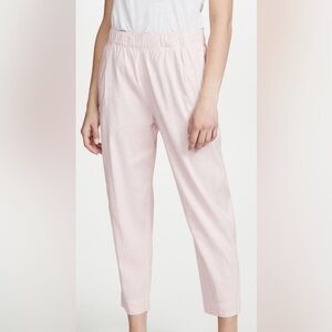 Vince Rosa Seco Linen Blend Tapered Pull-On Pants XS